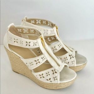 Michael Kors Damita Floral Wedge